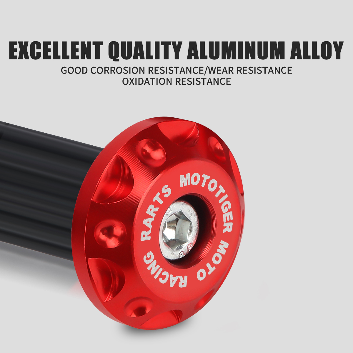 2 szt. Zaślepki kierownicy motocyklowej, slidery, akcesoria do motocykli Honda Yamaha Dirt Bike, czarne, czerwone, srebrne