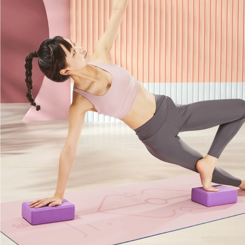 Gymblokken Schuimsteen Training Oefening Fitnessset Gereedschap Yoga Bolster Kussen Kussen Stretching Lichaam Vormgeven yogablokken