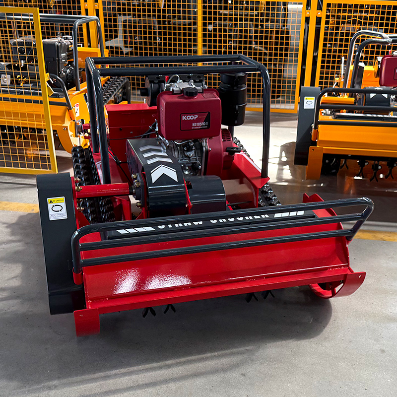 Aangepaste Hot Selling Afstandsbediening Crawler Bosmaaier Gras Mini Robot Verkopen Afstandsbediening Crawler Bosmaaier Gras