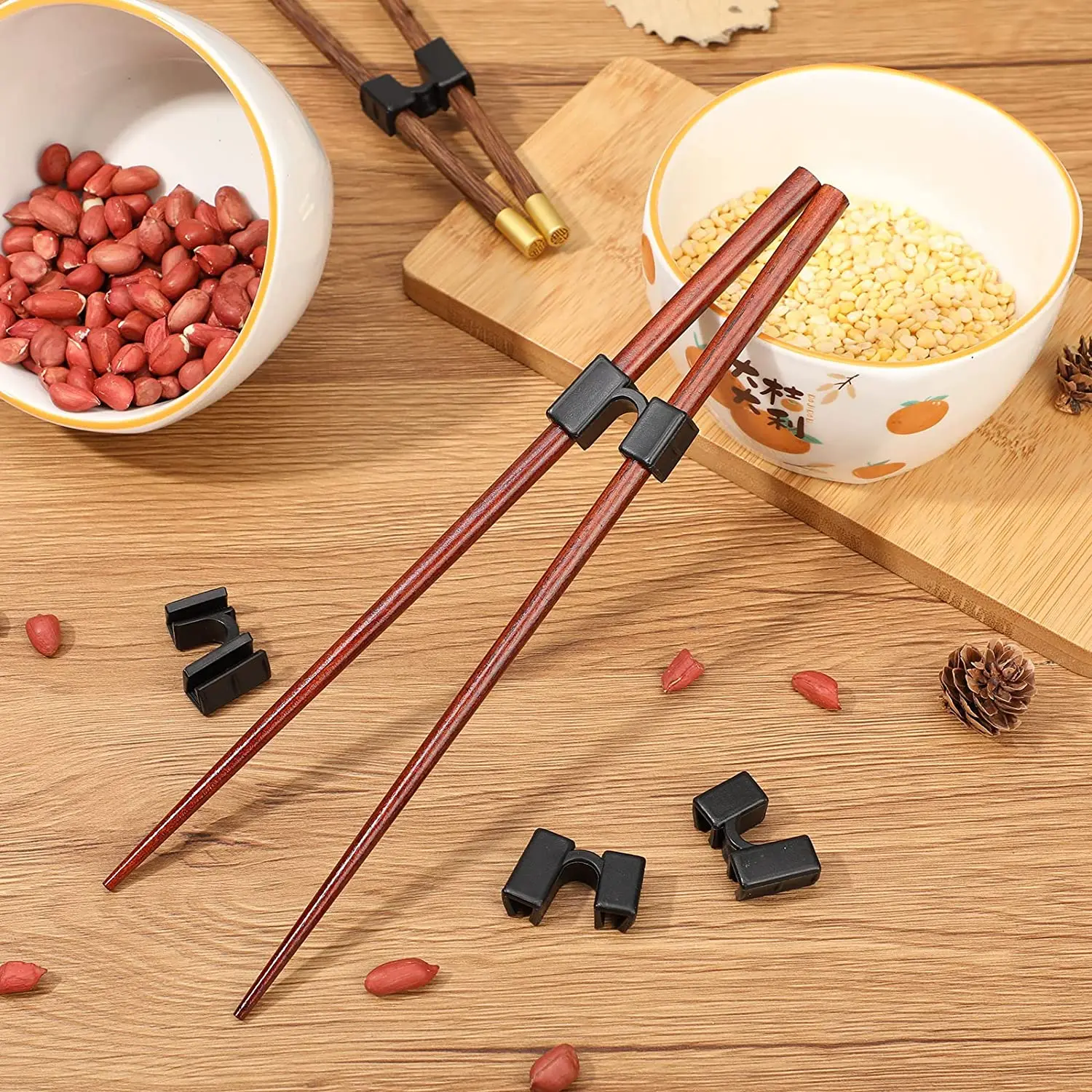 5 Chiếc Có Thể Tái Sử Dụng Đũa Người Giúp Việc Huấn Luyện Trung Quốc Đũa Tập Giá Đỡ Cho Adouts Mới Bắt Đầu Huấn Luyện Viên Hoặc Người Học