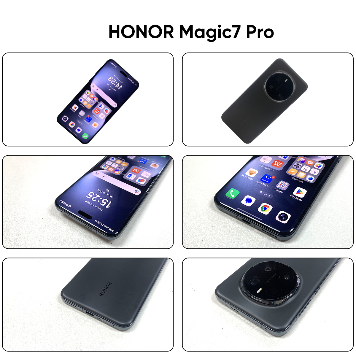 2025 neue HONOR magic7 pro 5g Smartphone Snapdragon 8 Elite 6.8 ''120hz ltpo Display w Schnell ladung ip69 globale Version HONOR Magic 7 Pro