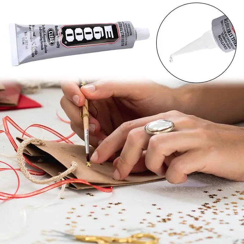 1 PC E6000 กาวอเนกประสงค์อีพ็อกซี่เรซิ่นซ่อมกาวโทรศัพท์มือถือหน้าจอสัมผัสกาวเหลวคริสตัลเครื่องประดับหัตถกรรมกาวกาว