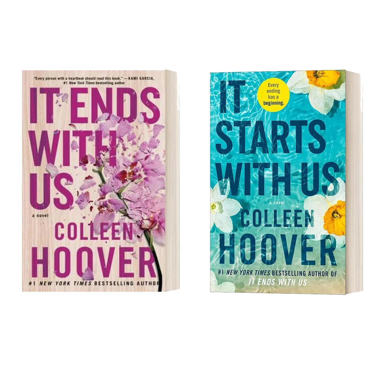 It Starts with Us By Colleen Hoover/It Ends with Us 小説本 英語 # サンデータイムズのベストセラー文庫本 1 冊