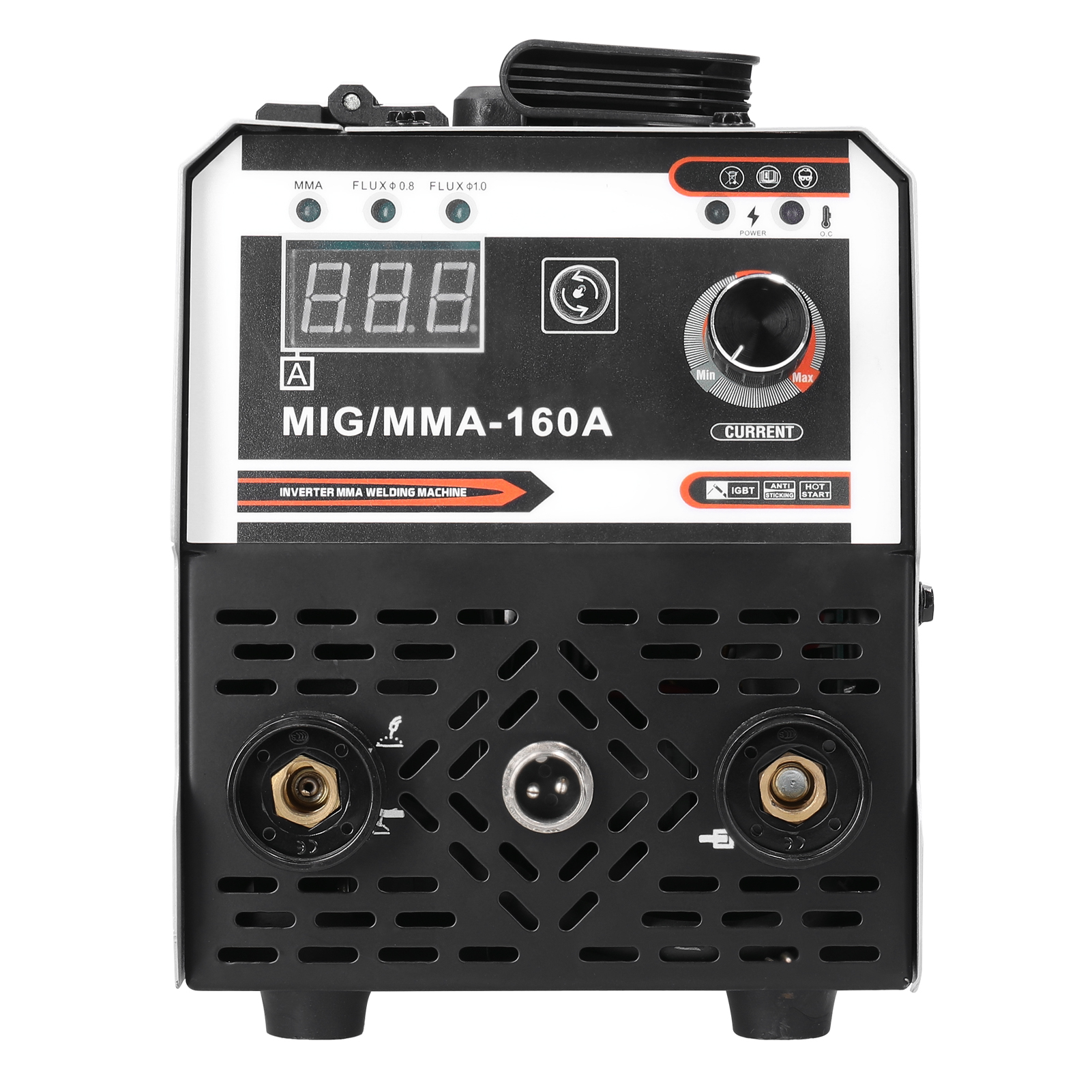 Soudeurs MIG MMA 2 en 1, soudeurs à dioxyde de carbone blindés et manuels, soudeurs à onduleur à courant continu IGBT polyvalents intégrés