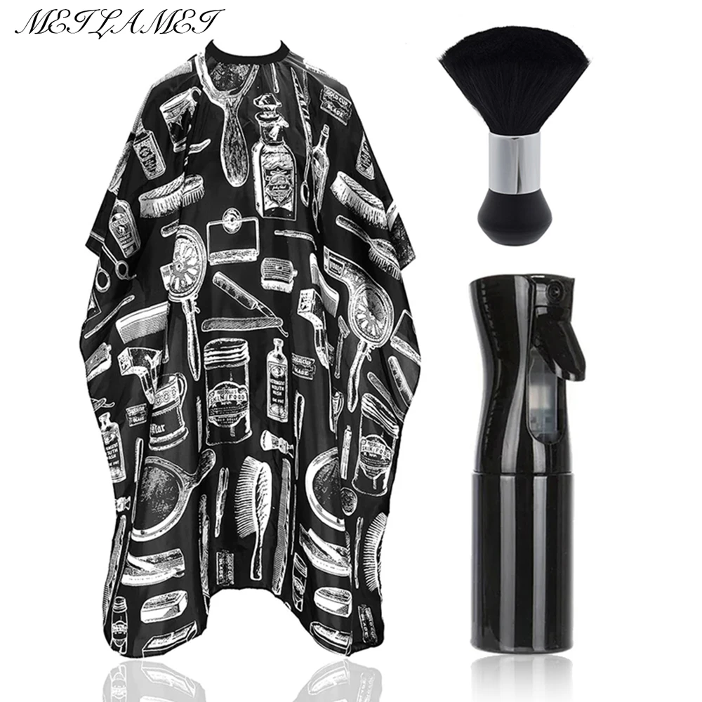 Professionelle Wasserdichte Friseur Schal Lätzchen papier Set Nylon Friseur Salon Kleidung Gehackte Haar Isolator Haar Färben Werkzeug