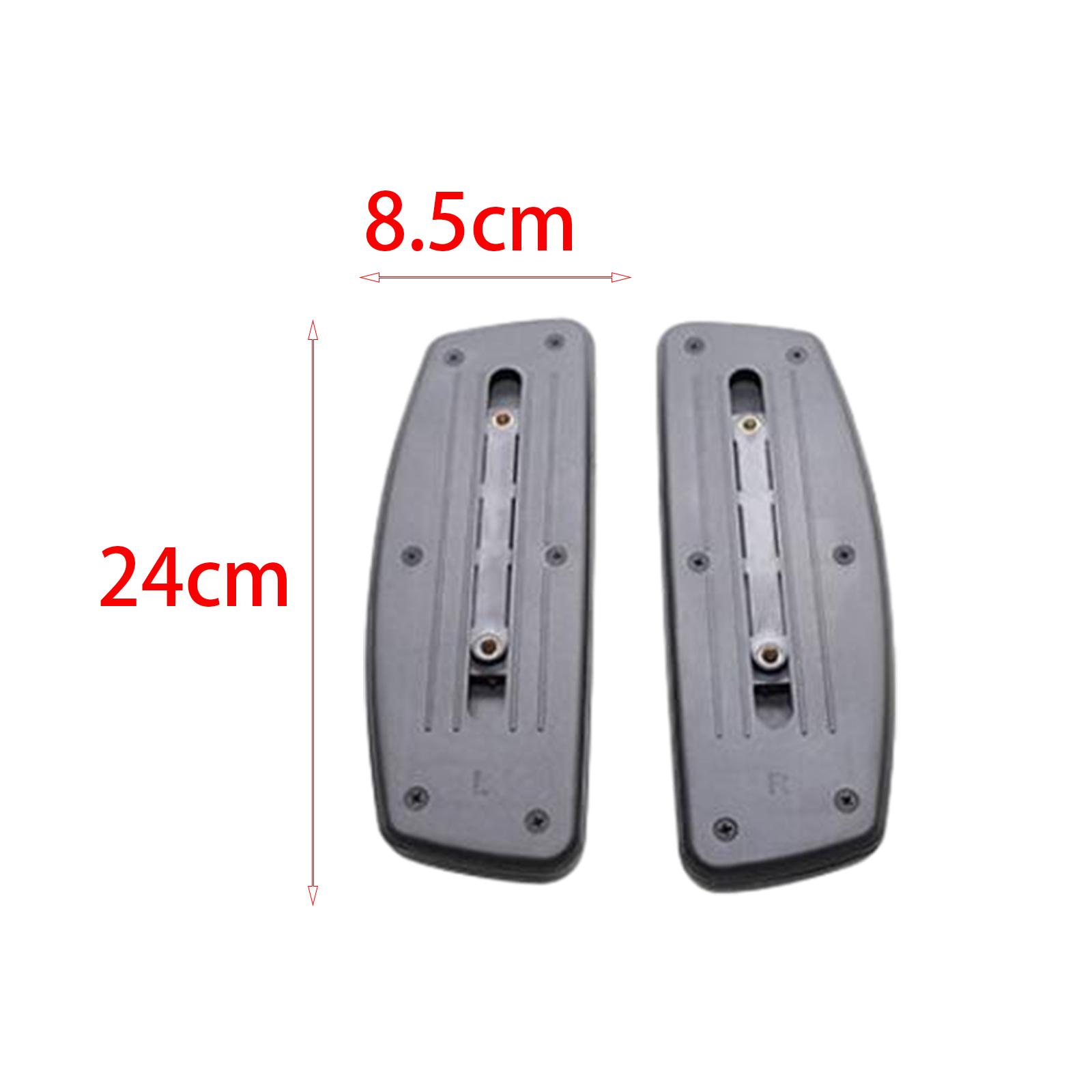 2x Office Chair Replacement Armrest Arm Pads Caps Accessories Wear Resistant Sliding Mount For Universal Office Chair Replacment