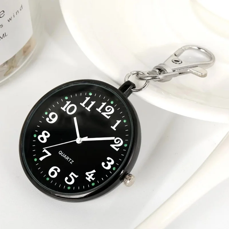 2023 Neuankömmling Taschenuhren Krankenschwester Taschenuhr Schlüsselanhänger Fob Uhr mit Batterie Arzt Medizinische Vintage Uhr