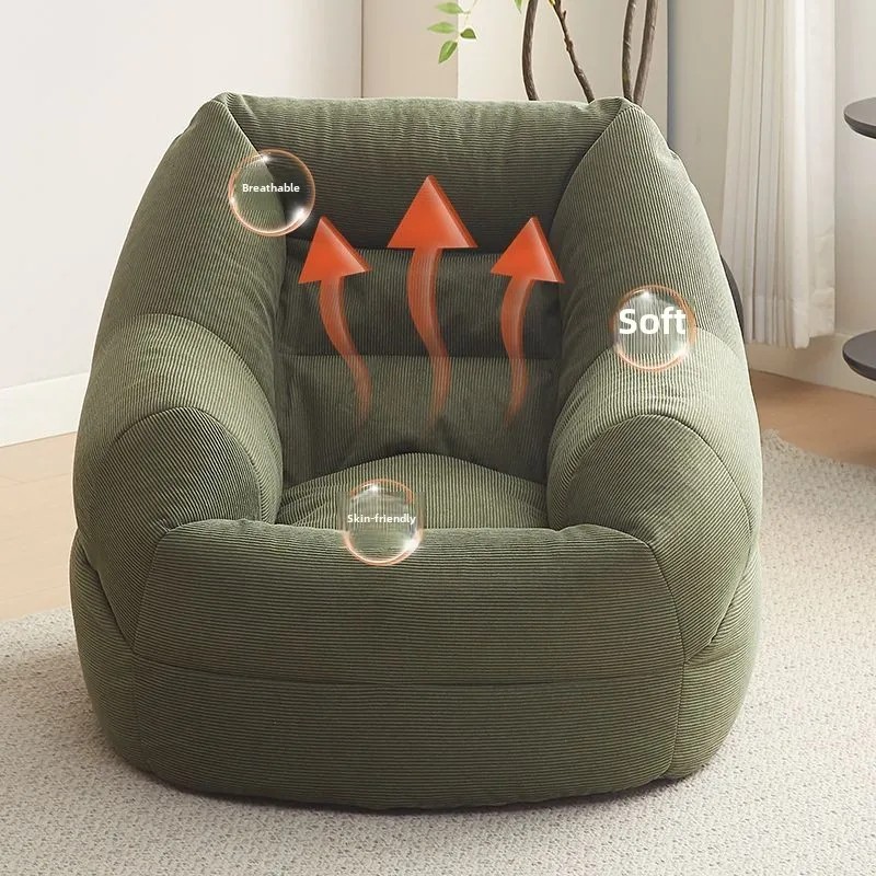 Lazy Sofa Tatami Small Bedroom Balcony Single Can Lie Or Sleep Nest Sofa Network Red New Small Sofa Bean Bag Chairs