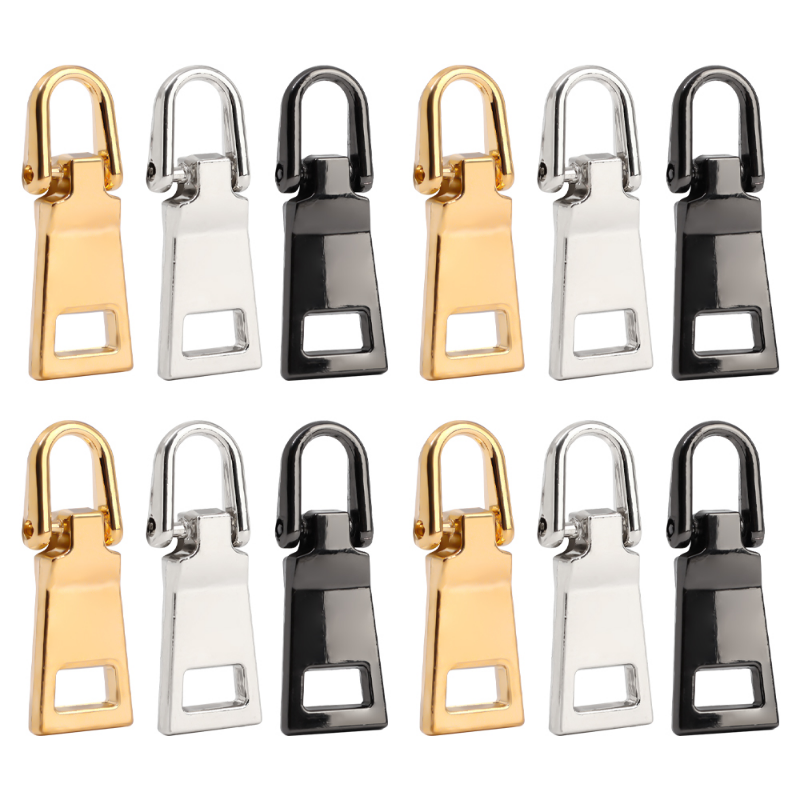 3 шт., ползунок на молнии из нержавеющей стали для одежды