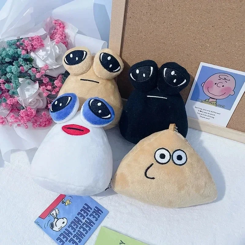 ร้อน 10 ซม.เกมสัตว์เลี้ยงของฉัน Alien Pou ตุ๊กตาพวงกุญแจ Furdiburb อารมณ์ Alien Plushie ตุ๊กตาสัตว์ตุ๊กตา Pou สําหรับเด็กของขวัญวันเกิด