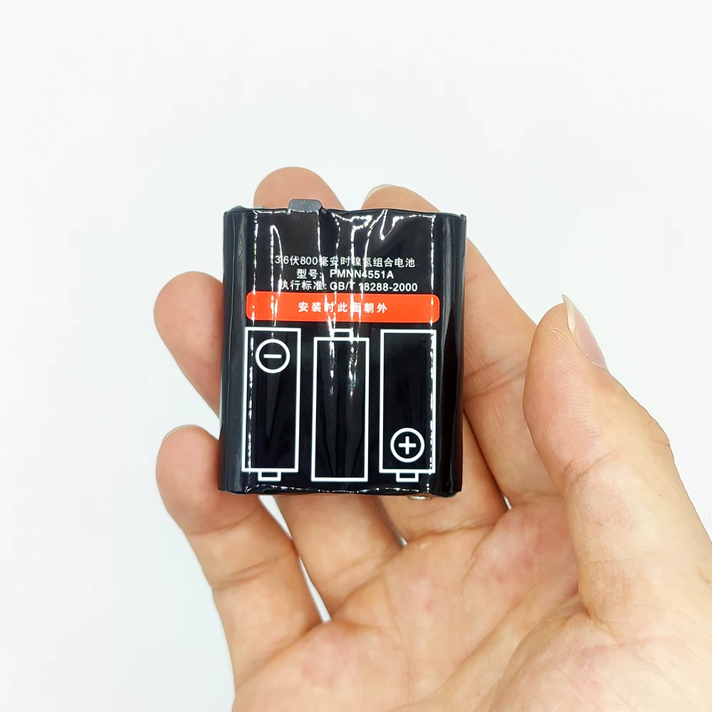 Совершенно новый 3,6 В 800 мАч PMNN4551A Ni-MH аккумулятор для рации Motorola T62 T82 T92 сменный аккумулятор для двусторонней радиосвязи