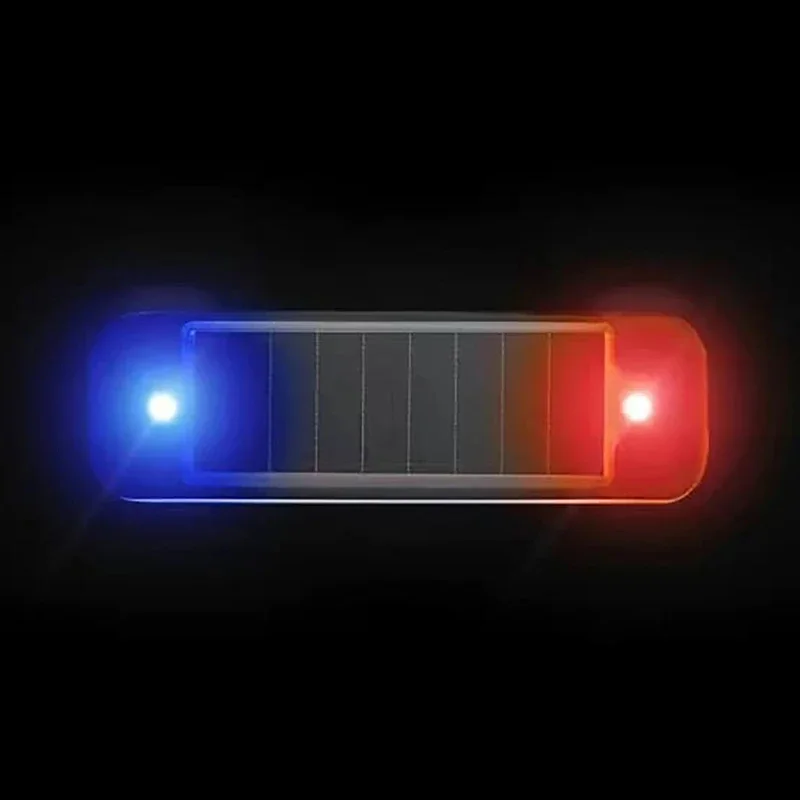 Luz de advertencia Solar para coche, prevención de colisiones traseros, luz de respiración libre, motocicleta, vehículo eléctrico, bicicleta, luz LED intermitente trasera