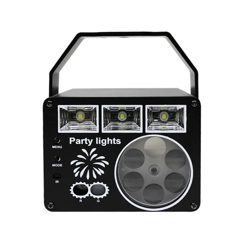 YSH LED Disco Parti Lights USB Podium Laserlicht Patroon Beam Projector Geschiktheid Karaoke Bruiloft Halloween Party Accessoires