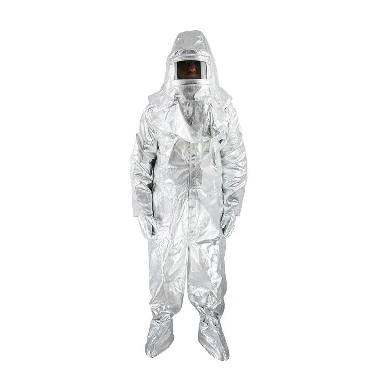 Ropa de aislamiento térmico de 500 grados, uniforme resistente a altas temperaturas, resistente al fuego