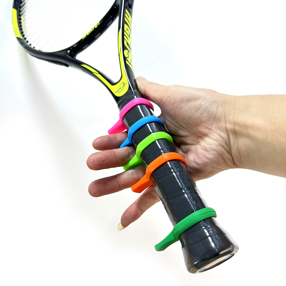 Tennis racket handle isolator posture corrector sports training accessory for accurately improving tennis skills