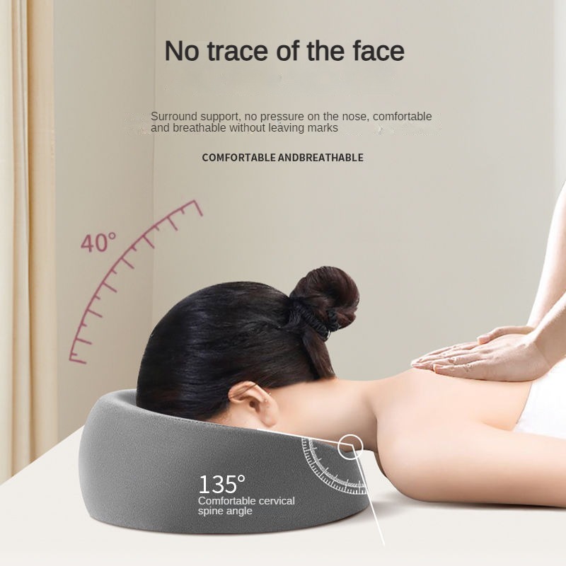 Face Down Pillow Spa Master Massage Table Universal Headrest Face Cushion Soft Spa Massage Table Chair Foam Face Pillow