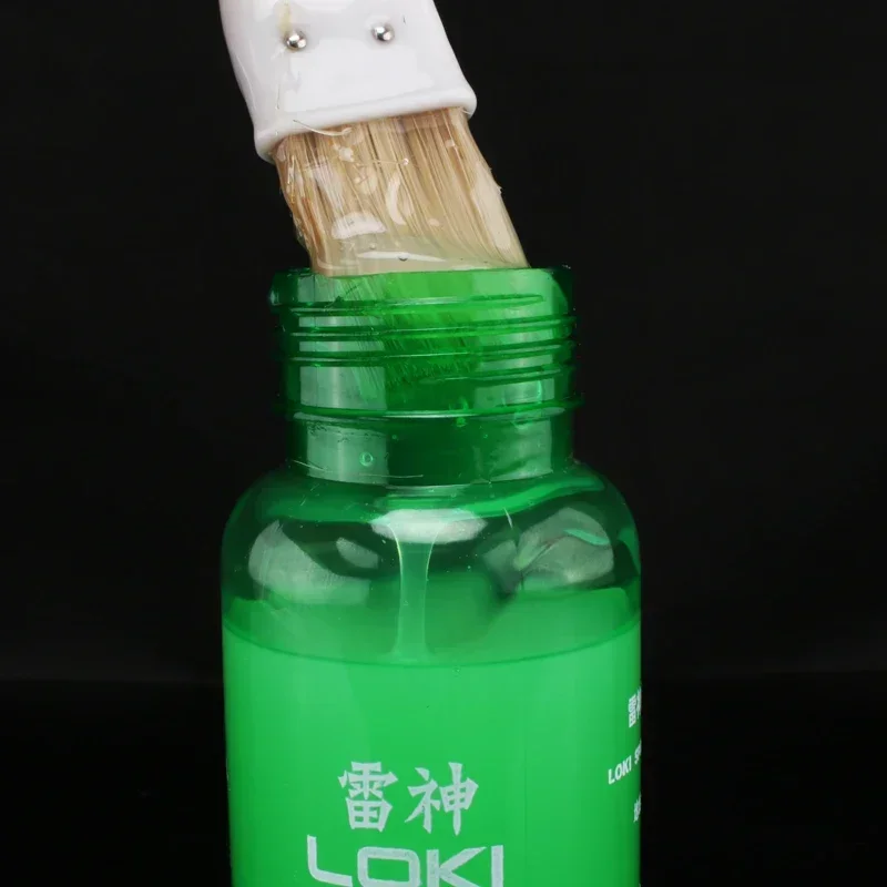 LOKI 250ml Booster de Tennis de Table professionnel avec brosse Booster adhésif en caoutchouc de Ping-Pong biologique colle éponge en caoutchouc de Ping-Pong