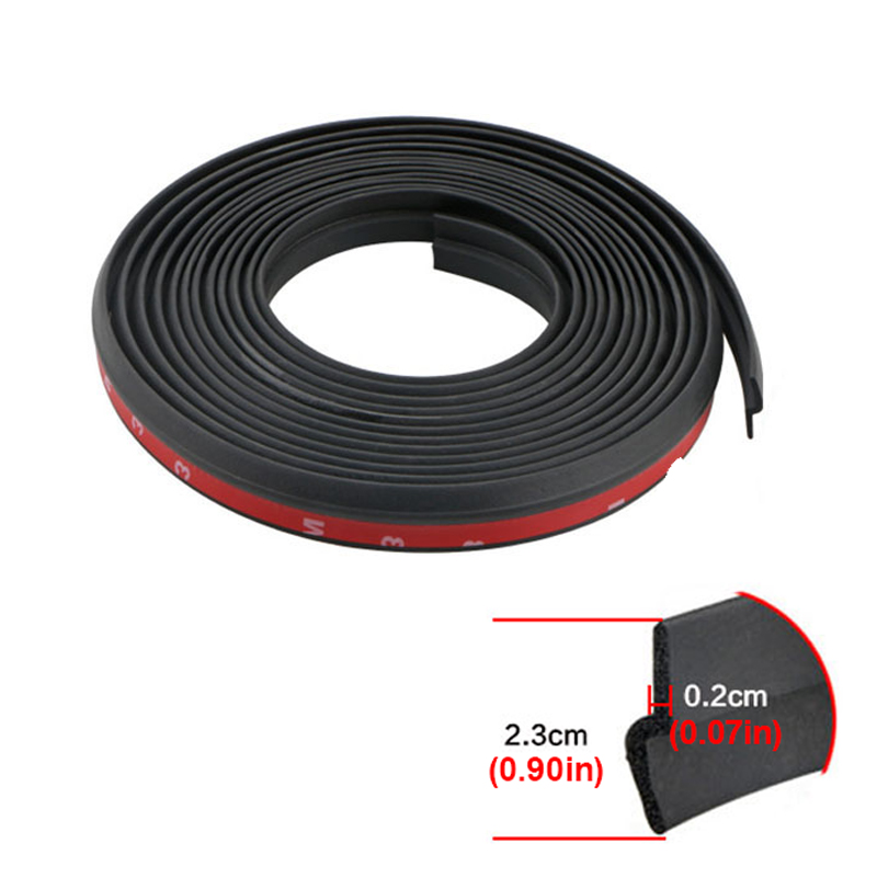 フード付きゴムシールストリップ,4m, 98% 48in