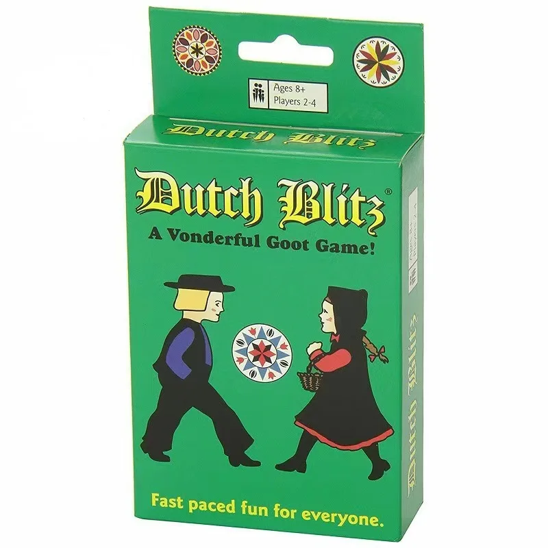 Dutch Blitz: Original and extended combo pack, fast-paced card game suitable for everyone's fun, great family gatherings, combo