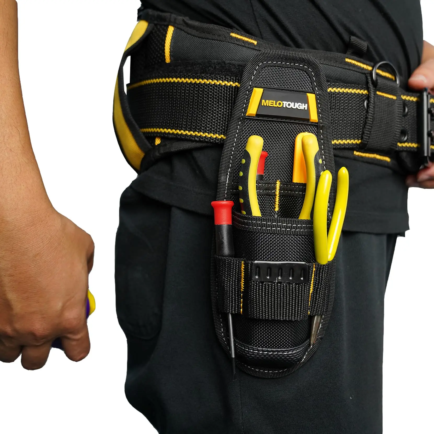 Melo tough 2 stücke kleiner Werkzeug halter, min Arbeit Organizer Werkzeug beutel und Messer halter mit Schnapp clip