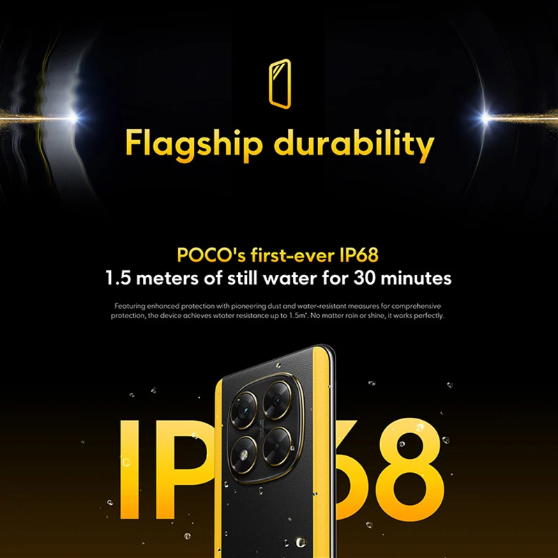 POCO X7 5G Global Version Smartphone 256GB 512GB Dimensity 7300-Ultra 6.67" 1.5K AMOLED Curved Display 5110mAh NFC 45W Charging