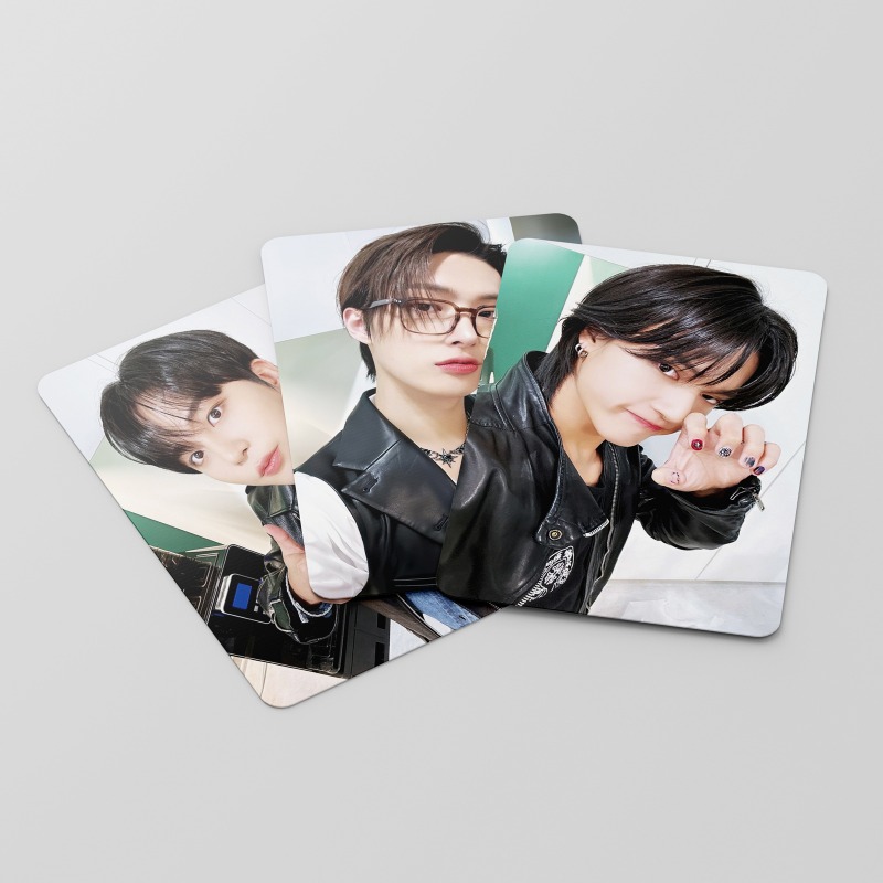 55pcs/set Kpop ATEEZ 2025 SEASON’S GREETINGS Lomo Cards High Quality HD Print Photocards for Fans Collcetion