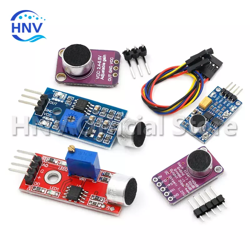 Микрофонный усилитель Electret, стабильный модуль MAX9814, автоматическое управление усилением MAX4466