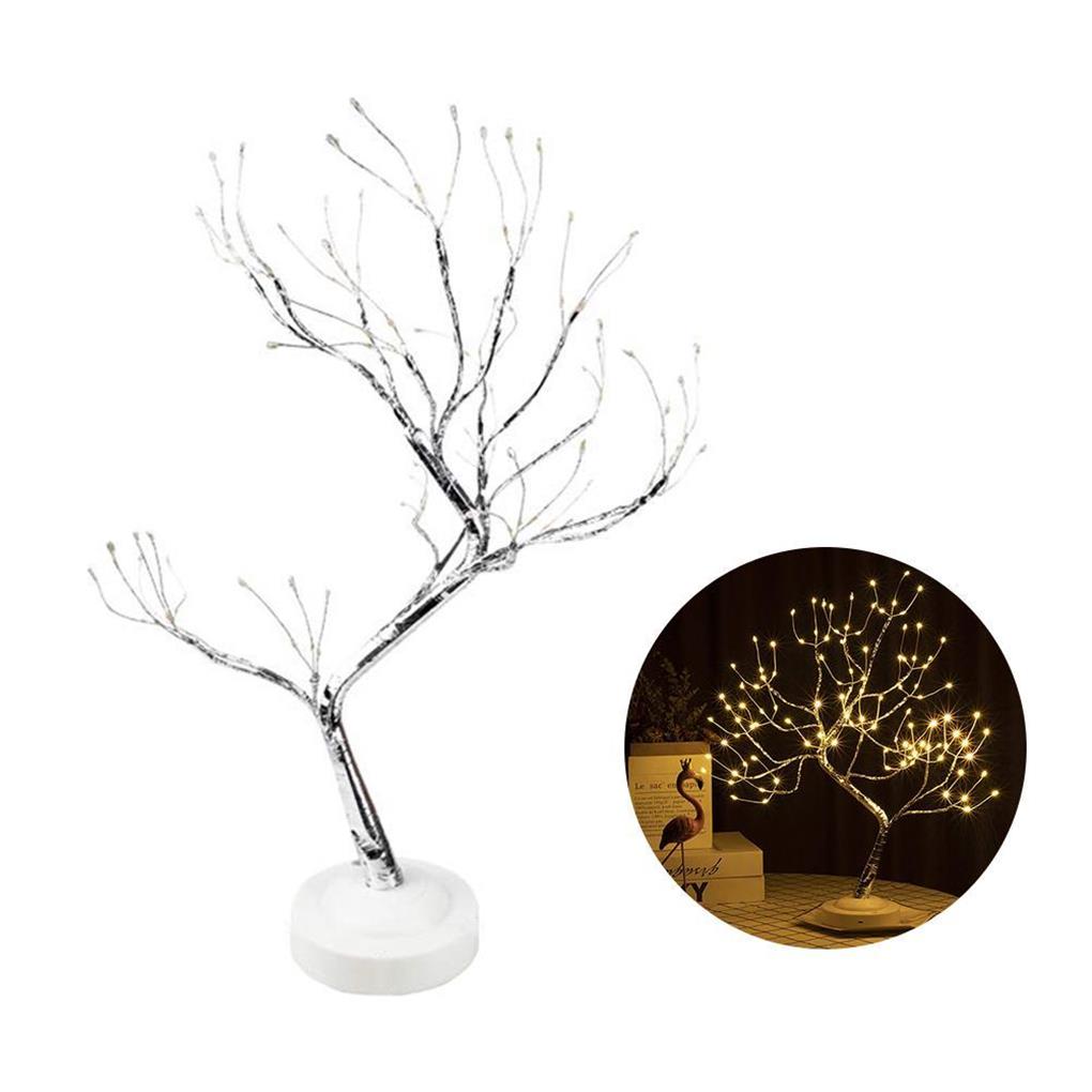 LED Tischlampe Baum Kupferdraht USB Powered Schlafzimmer Studie Dekorative Decack Lampe Kreative Beleuchtung Innen Nachtlampe