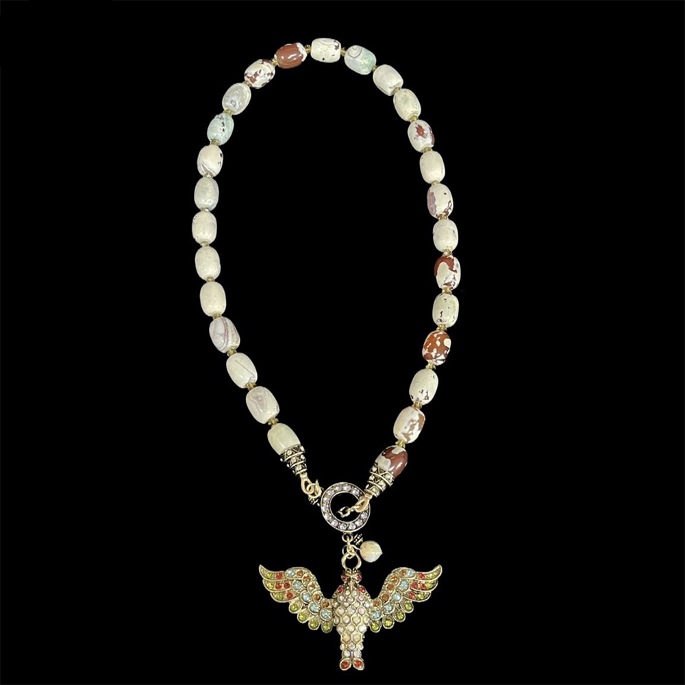 Vintage Temperament Hart Vogel Hanger Ketting voor dames meisje cadeau party Choker Sieraden groothandel