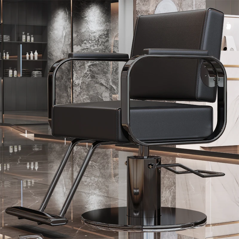 Professional Simpleตัดผมเก้าอี้คุณภาพอินเทรนด์สบายErgonomic Salonเก้าอี้จัดแต่งทรงผมSimple Sillon Barbero Salonเฟอร์นิเจอร์