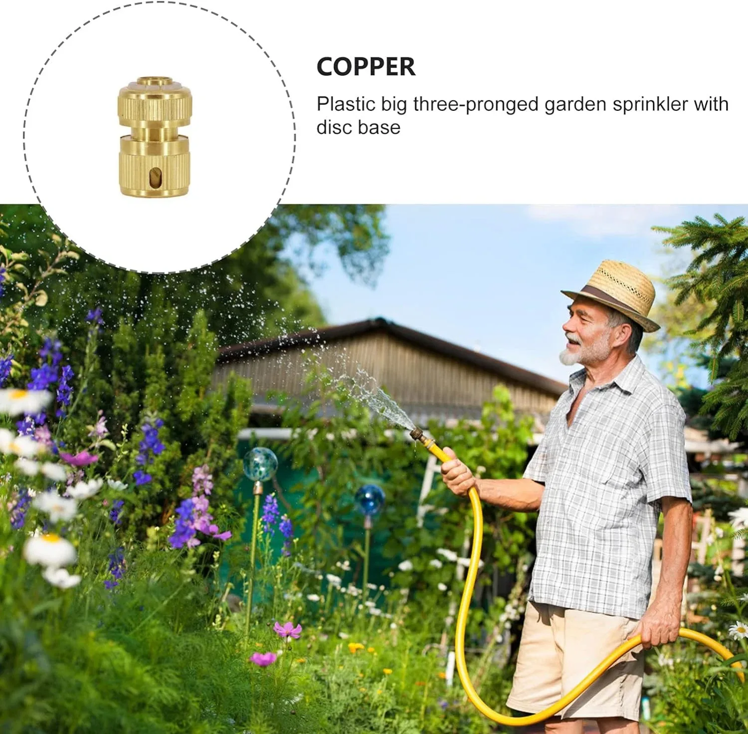 4 방향 물 퀵 커넥터 자동차 세탁기 용 고압 퀵 커플 링 물총 어댑터 조인트 정원 관개 액세서리