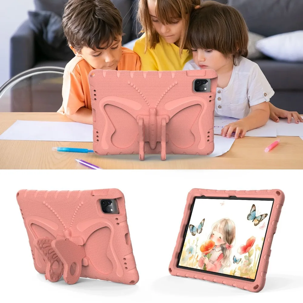 EVA Kids Case for iPad Pro 11 12.9 13 Shockproof Cover iPad 10.2 10.9 7 8 9 10th Gen Shell iPad Air 4 5 6 Mini 1 2 3 Stand Cases