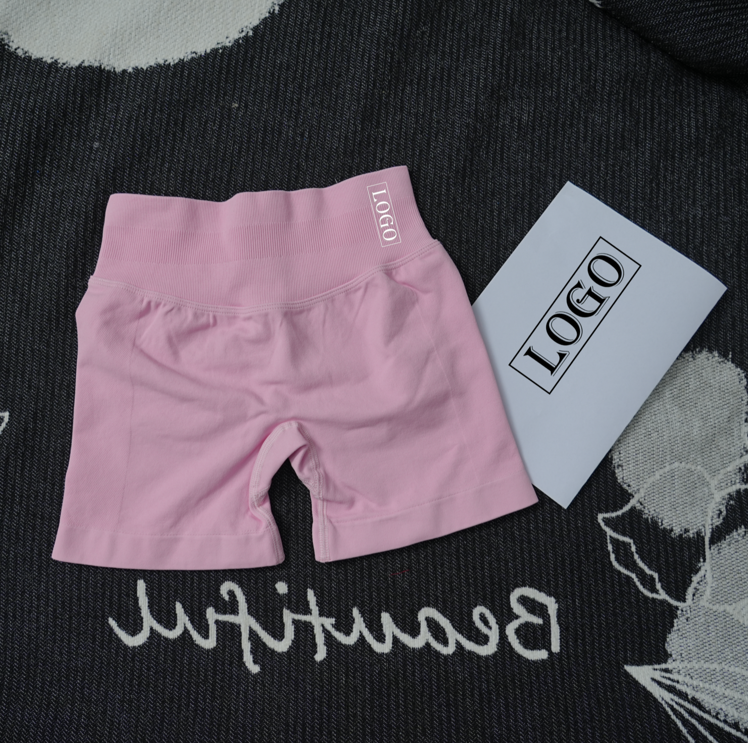 DF Dynamic Shorts 4,5" Naadloze yogashort voor dames Hoge taille Butt Lifting Ademend Workout Gym Hardlopen Comfort