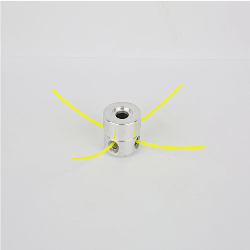 Lawn Mower Aluminum Head Hit Grass Head Metal Head Aluminum Column Straw Head Aluminum Trimming Tool Head