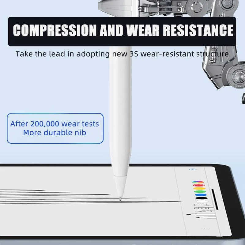GOOJODOQ Precision Replacement Nib for Apple Pencil 2 1 for Apple Nib iPad Pencil Stylus Durable pen tip