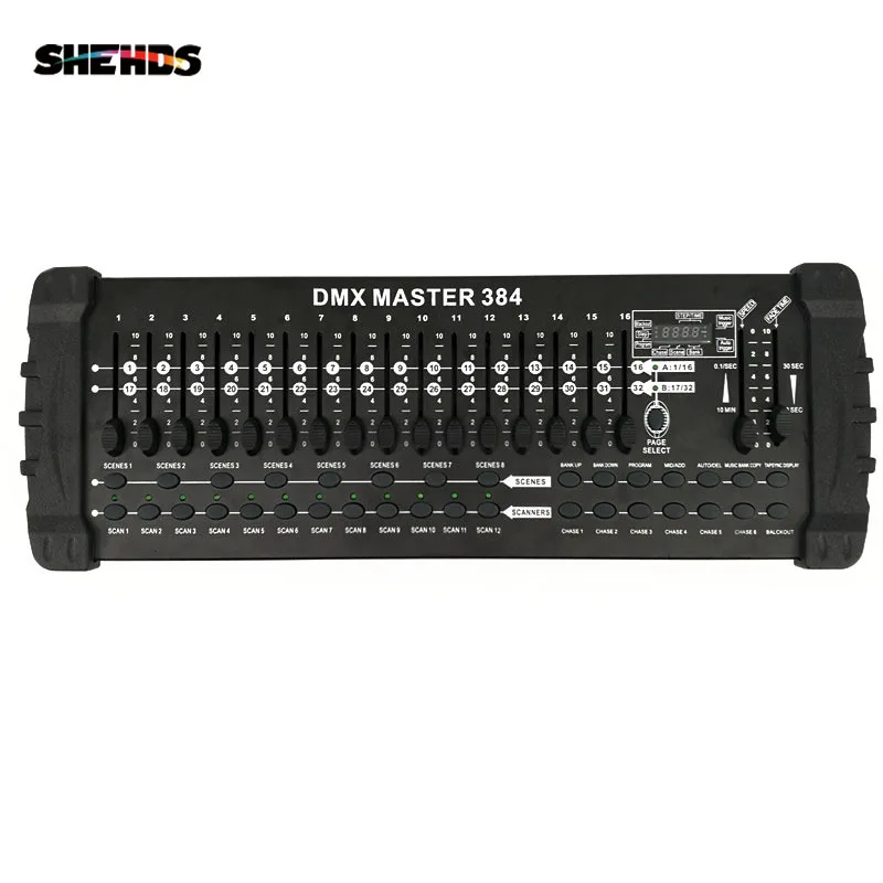 คอนโซล DMX 1024 Controller สําหรับแสงเวที DMX 512 DJ Controller อุปกรณ์มาตรฐานสากล 192/768/Pilot 2000 คอนโซล