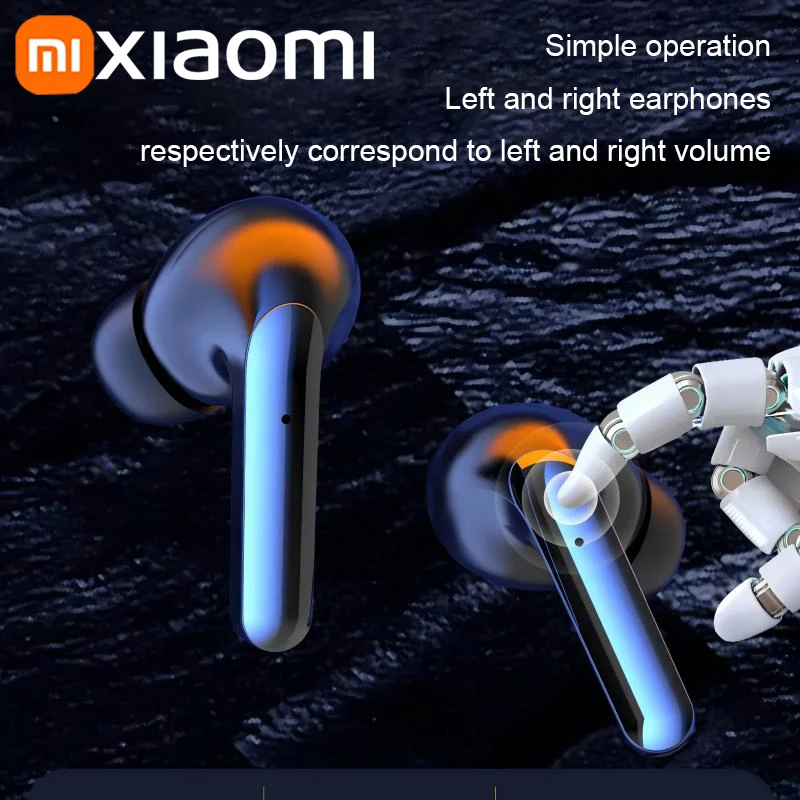 Xiaomi-auriculares inalámbricos con Bluetooth 2025, cascos deportivos TWS, con micrófono Dual HD, pantalla LED, para videojuegos
