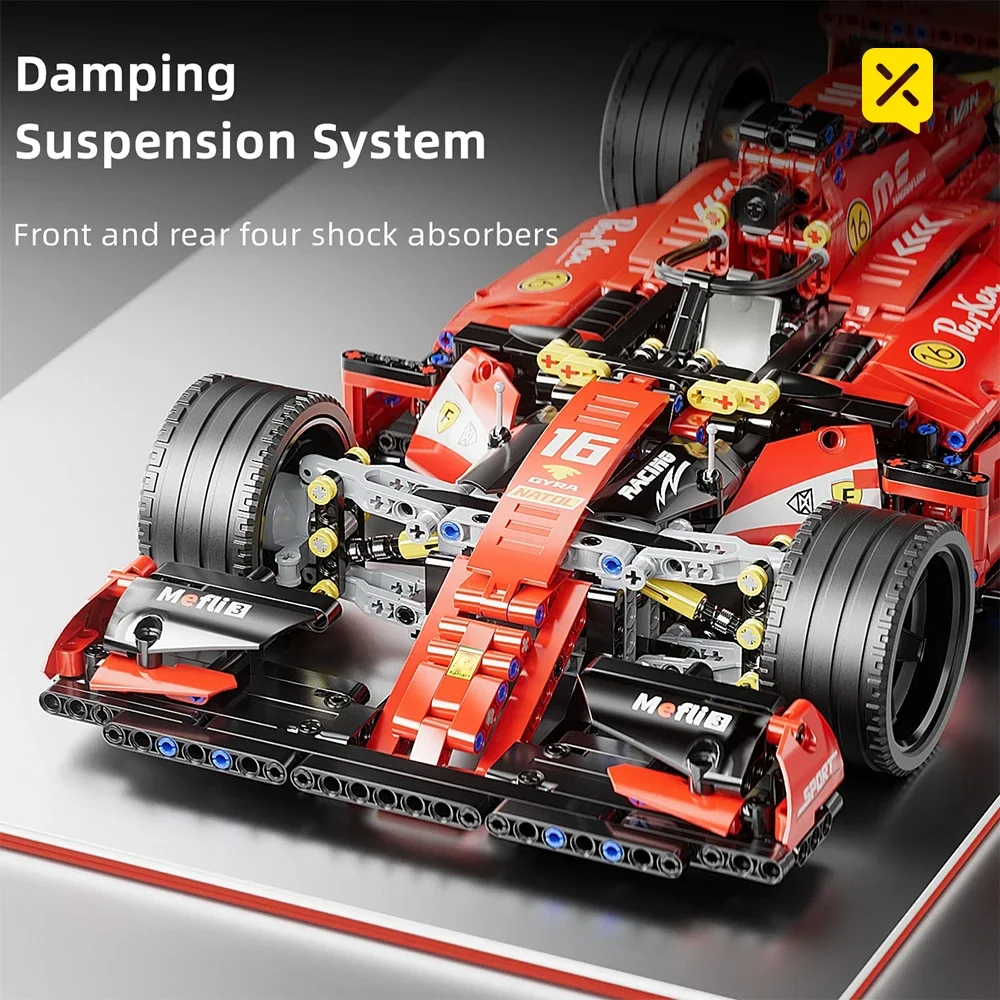 Blocs de construction voiture télécommande Super voiture de course Moc briques RC modèle de haute technologie voiture de course jouets véhicule enfants garçons cadeau de noël