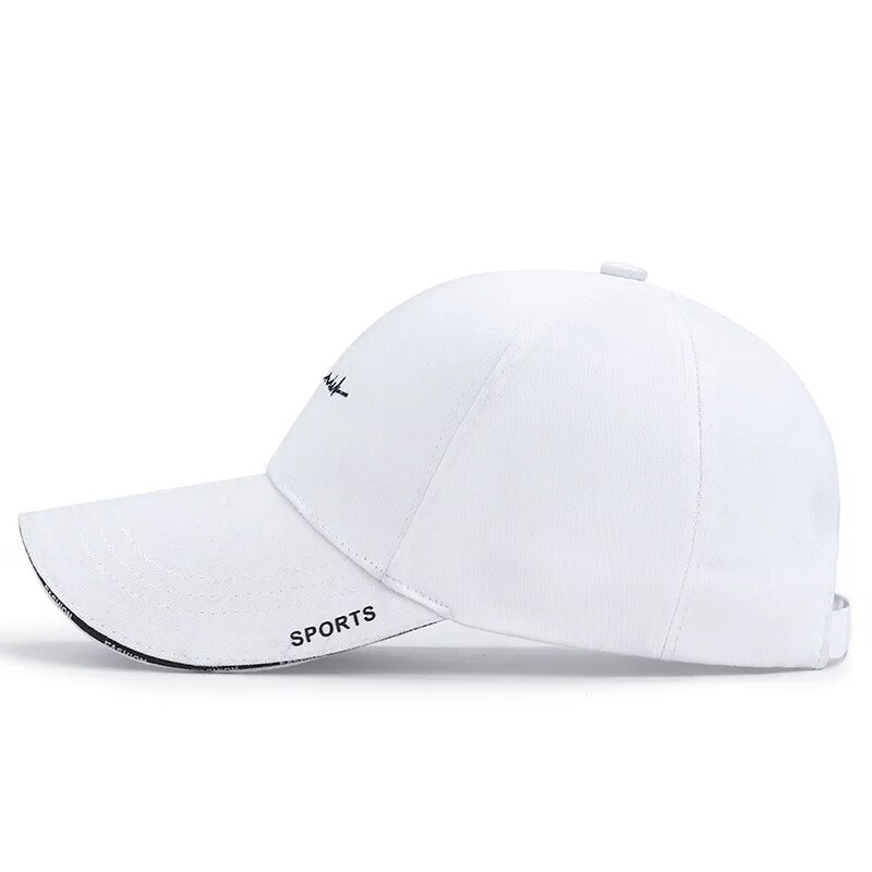 Hat Women's Korean Version Letter Embroidery Cap Baseball Cap Internet Celebrity Sports Breathable Hat Sun Hat