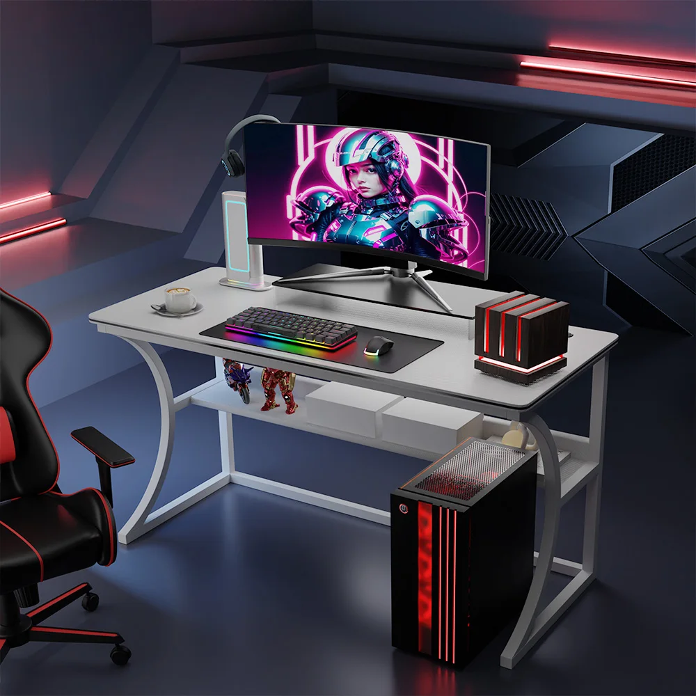 Gaming table Computer desk desktop home live Esports table Student study desk E-sports Table Computer Desk Desk Home Office Desk