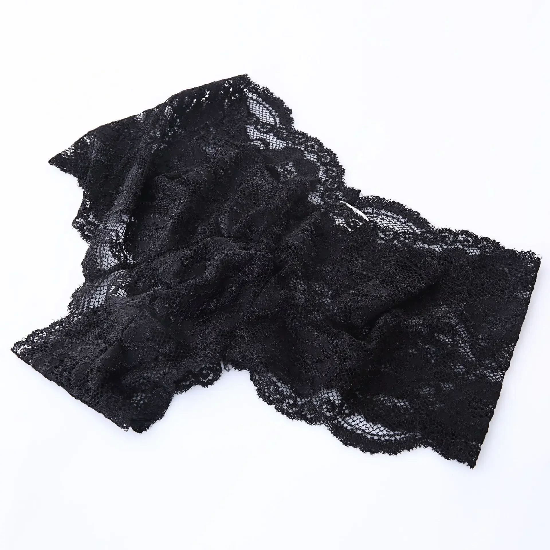 Baúl erótico para hombre, Boxer Sexy de tiro bajo con bolsa abultada, pantalones cortos de encaje transparente, elástico, transpirable, cómodo, de secado rápido, ligero