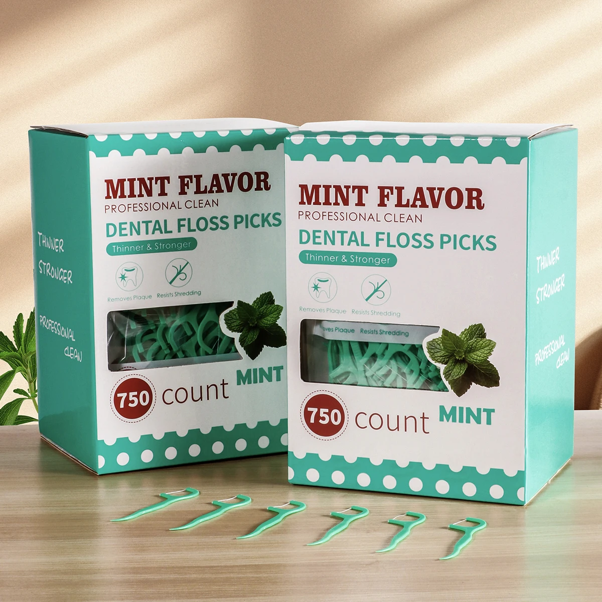 Barra de hilo dental de menta, barra de hilo dental desechable portátil para el cuidado del hogar, cuidado bucal, limpieza profunda, limpieza interdental