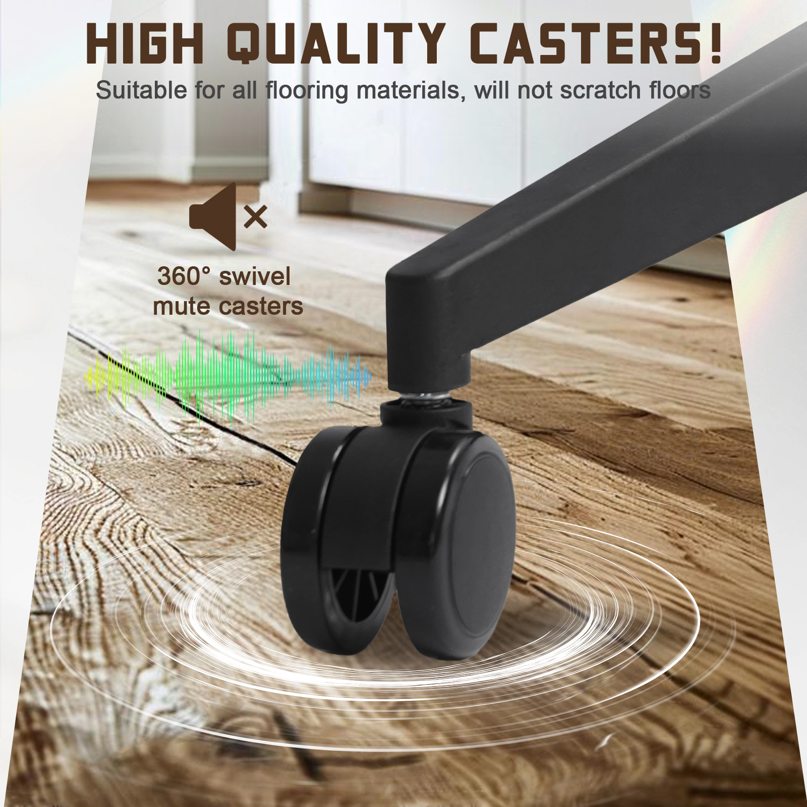 Durafy Ergonomische bureaustoel, verstelbare hoofdsteun, armleuningen, lendensteun, in hoogte verstelbaar, kantelfunctie, draagvermogen 150 kg