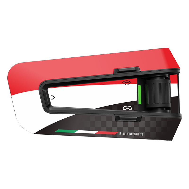 Usado para Cardo EDGE motocicleta auriculares Bluetooth auriculares decoración colorida calcomanías pegatinas de protección múltiples estilos