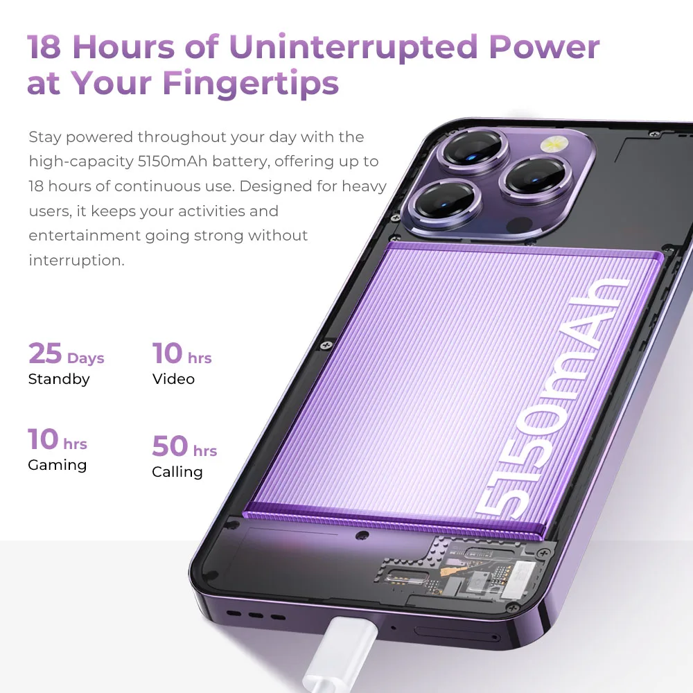 OUKITEL P1 Smartphone Global Version 6.7'' 120Hz AMOLED Display 8GB 256GB MTK Helio G99 50MP Main Camera 5150mAh NFC Cellphone