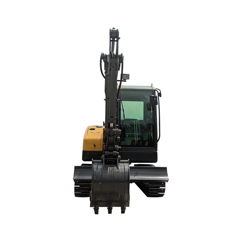 カスタマイズされた小型家庭用掘削機、土壌掘削機、農業用マイクロ掘削機、4トンのクローラー、小型フックマシンエンジニアリング