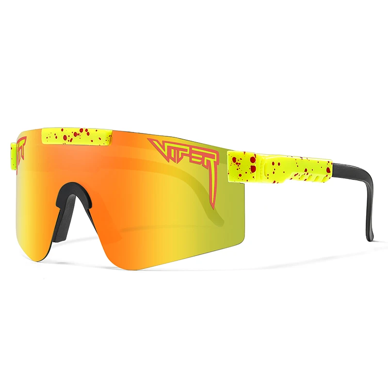 ยี่ห้อใหม่ Pit Viper แว่นตากันแดดผู้ชายผู้หญิงแว่นตากันแดดขี่จักรยานแว่นตา UV400 เดินป่าเบสบอลซอฟท์บอลแว่นตากีฬากลางแจ้ง