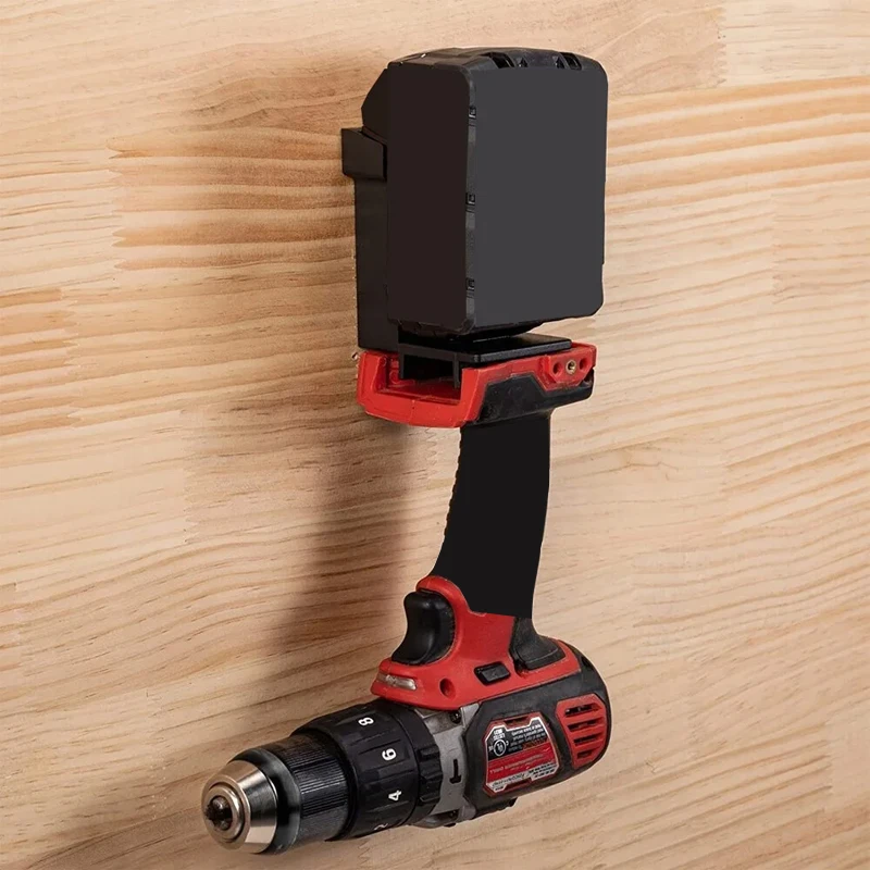 5 個ツールマウント Dewalt ミルウォーキー 18V 20V ドリルツールバッテリーホルダー Dewalt 20V バッテリーマウントドックホルダー固定シート