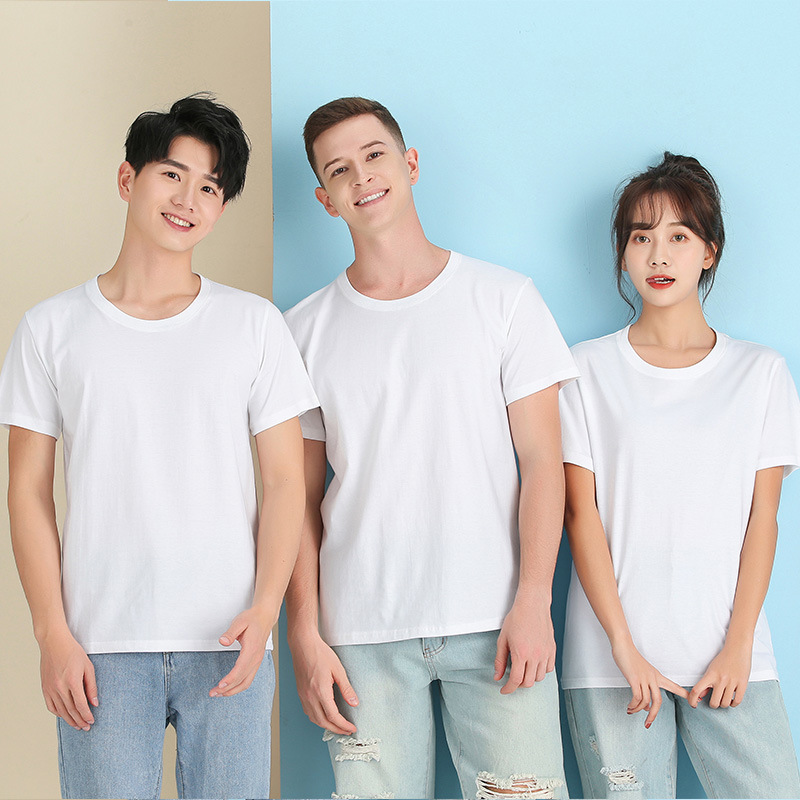 2025 真新しい綿 100% メンズ Tシャツピュアカラー男性 Tシャツラウンドカラー半袖マン Tシャツトップ Tシャツ男性服
