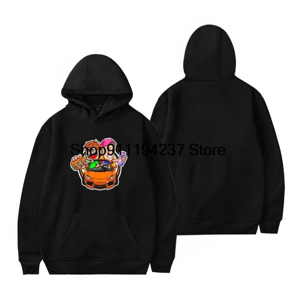 Burgerpommes Icrimax Sudadera con capucha sudaderas niño niñas niños pulóver ropa de calle hombres mujeres sudaderas con capucha niños Paulberger ropa
